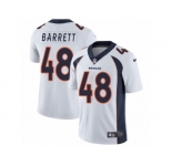 Men's Nike Denver Broncos #48 Shaquil Barrett Vapor Untouchable Limited White NFL Jersey