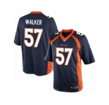 Men's Nike Denver Broncos #57 Demarcus Walker Limited Navy Blue Alternate NFL Jerse