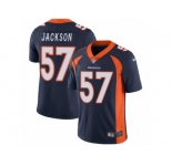 Men's Nike Denver Broncos #57 Tom Jackson Vapor Untouchable Limited Navy Blue Alternate NFL Jersey