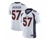 Men's Nike Denver Broncos #57 Tom Jackson Vapor Untouchable Limited White NFL Jersey