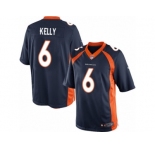 Men's Nike Denver Broncos #6 Chad Kelly Limited Navy Blue Alternate NFL Jersey