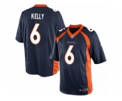 Men's Nike Denver Broncos #6 Chad Kelly Limited Navy Blue Alternate NFL Jersey
