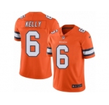 Men's Nike Denver Broncos #6 Chad Kelly Limited Orange Rush NFL Jersey