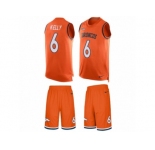 Men's Nike Denver Broncos #6 Chad Kelly Limited Orange Tank Top Suit NFL Jersey