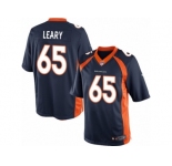 Men's Nike Denver Broncos #65 Ronald Leary Limited Navy Blue Alternate NFL Jersey
