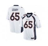 Men's Nike Denver Broncos #65 Ronald Leary Limited White NFL Jersey