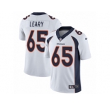 Men's Nike Denver Broncos #65 Ronald Leary Vapor Untouchable Limited White NFL Jersey