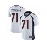 Men's Nike Denver Broncos #71 Donald Stephenson Vapor Untouchable Limited White NFL Jersey