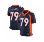 Men's Nike Denver Broncos #79 Michael Schofield Vapor Untouchable Limited Navy Blue Alternate NFL Jersey