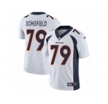 Men's Nike Denver Broncos #79 Michael Schofield Vapor Untouchable Limited White NFL Jersey