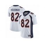 Men's Nike Denver Broncos #82 Jeff Heuerman Vapor Untouchable Limited White NFL Jersey