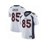 Men's Nike Denver Broncos #85 Virgil Green Vapor Untouchable Limited White NFL Jersey