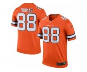 Men's Nike Denver Broncos #88 Demaryius Thomas Orange Color Rush Limited Jerseys