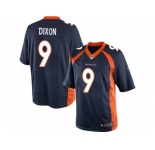 Men's Nike Denver Broncos #9 Riley Dixon Limited Navy Blue Alternate NFL Jersey