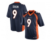 Men's Nike Denver Broncos #9 Riley Dixon Limited Navy Blue Alternate NFL Jersey