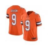 Men's Nike Denver Broncos #9 Riley Dixon Limited Orange Rush NFL Jersey