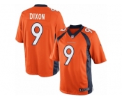 Men's Nike Denver Broncos #9 Riley Dixon Limited Orange Team Color NFL Jersey