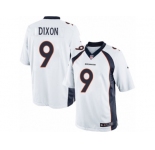 Men's Nike Denver Broncos #9 Riley Dixon Limited White NFL Jersey