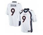 Men's Nike Denver Broncos #9 Riley Dixon Limited White NFL Jersey