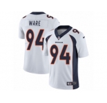 Men's Nike Denver Broncos #94 DeMarcus Ware Vapor Untouchable Limited White NFL Jersey