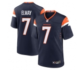 Men's Nike John Elway Navy Denver Broncos Alternate Retired Player Game Jersey