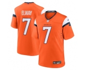 Men's Nike John Elway Orange Denver Broncos Retired Player Game Jersey