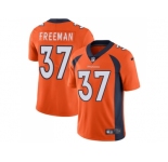 Nike Denver Broncos #37 Royce Freeman Orange Team Color Men Stitched NFL Vapor Untouchable Limited Jersey