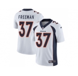 Nike Denver Broncos #37 Royce Freeman White Men Stitched NFL Vapor Untouchable Limited Jersey