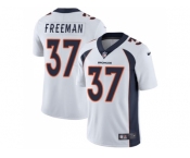 Nike Denver Broncos #37 Royce Freeman White Men Stitched NFL Vapor Untouchable Limited Jersey