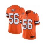 Nike Denver Broncos #56 Shane Ray Orange Men's Stitched NFL Limited Rush Jersey