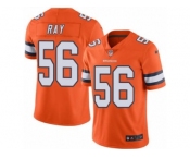 Nike Denver Broncos #56 Shane Ray Orange Men's Stitched NFL Limited Rush Jersey