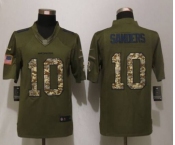 nike nfl jerseys denver broncos #10 sanders army green[nike Limited Salute To Service][sanders]