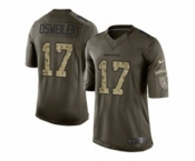 nike nfl jerseys denver broncos #17 osweiler army green[nike Limited Salute To Service]