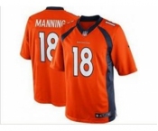 nike nfl jerseys denver broncos #18 manning orange[new nike Limited]