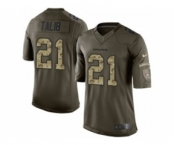 nike nfl jerseys denver broncos #21 talib army green[nike Limited Salute To Service]