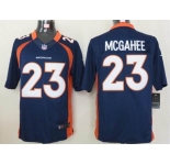nike nfl jerseys denver broncos #23 mcgahee blue[nike limited]