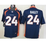 nike nfl jerseys denver broncos #24 bailey blue[nike limited]