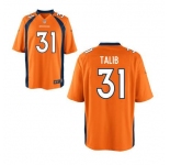 nike nfl jerseys denver broncos #31 talib orange[nike limited]