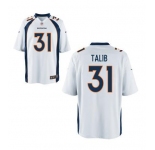 nike nfl jerseys denver broncos #31 talib white[nike limited]