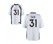 nike nfl jerseys denver broncos #31 talib white[nike limited]