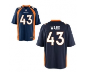 nike nfl jerseys denver broncos #43 ward blue[nike limited]