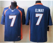 nike nfl jerseys denver broncos #7 john elway blue[nike limited]