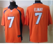 nike nfl jerseys denver broncos #7 john elway orange[nike limited]