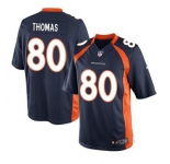 nike nfl jerseys denver broncos #80 thomas blue[nike limited]