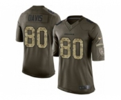 nike nfl jerseys denver broncos #80 vernon davis army green[nike Limited Salute To Service][davis]
