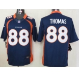 nike nfl jerseys denver broncos #88 thomas blue[nike limited]