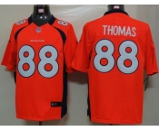 nike nfl jerseys denver broncos #88 thomas orange[nike limited]