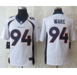 nike nfl jerseys denver broncos #94 ware white[nike Limited]