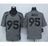 nike nfl jerseys denver broncos #95 wolfe gray[nike Limited]
