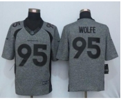 nike nfl jerseys denver broncos #95 wolfe gray[nike Limited]